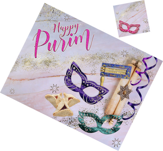 PURIM PAPER PLACEMAT