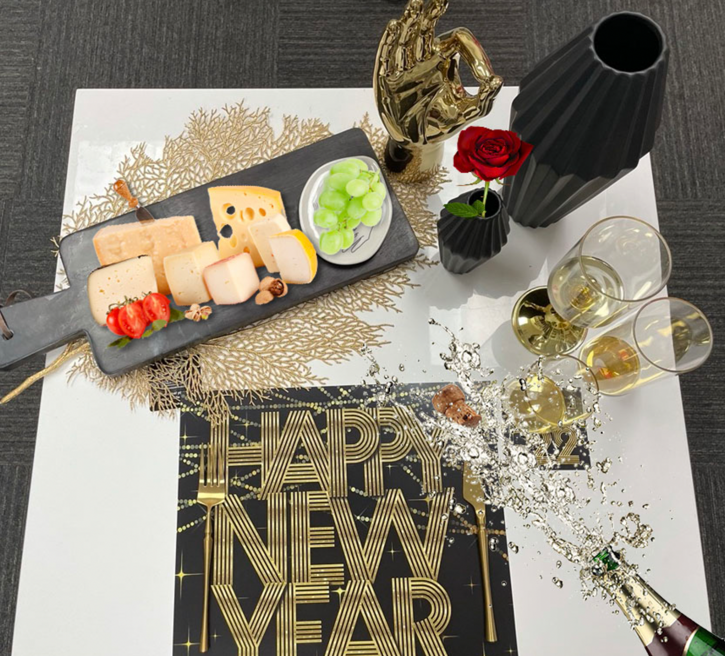 NEW YEAR'S EVE PAPER PLACEMAT