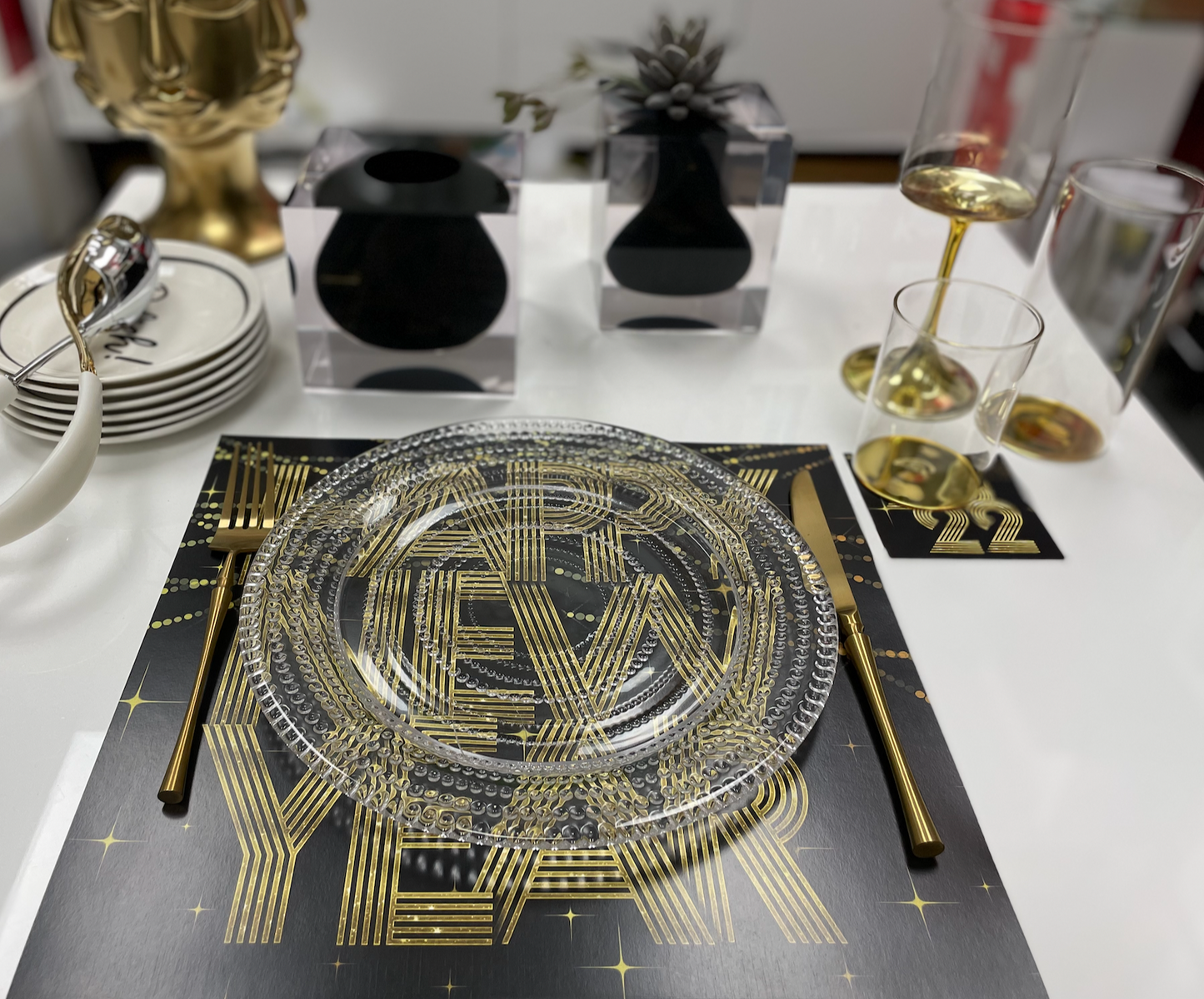 NEW YEAR'S EVE PAPER PLACEMAT