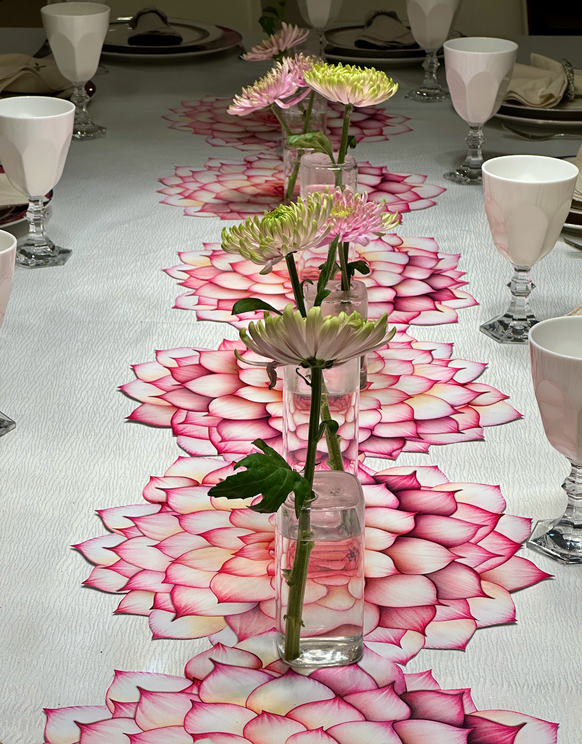 PINK SUCCULENT PAPER PLACEMAT