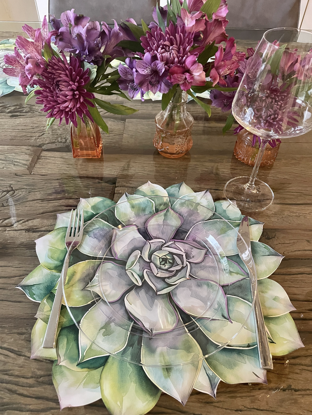 SUCCULENT LOVE PAPER PLACEMAT