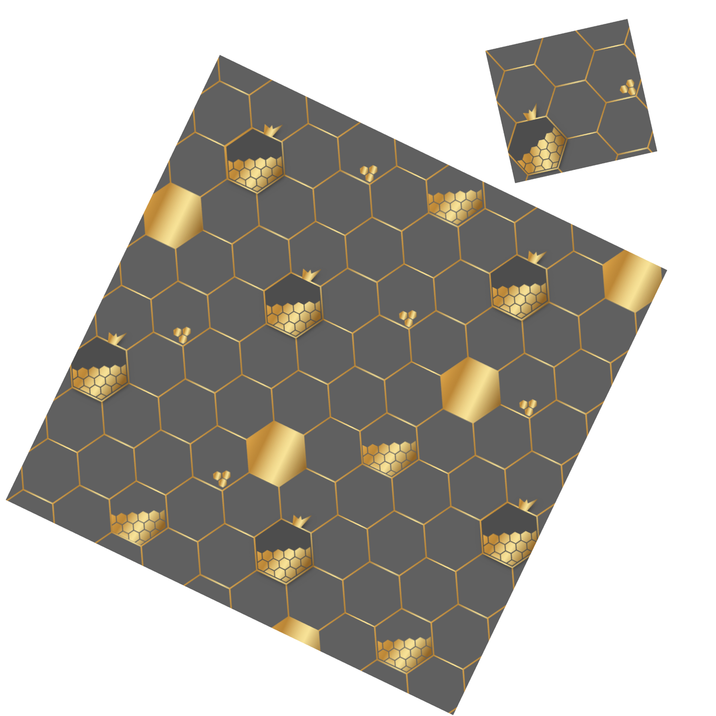 BEES WITH HONEY COMB PAPER PLACEMAT