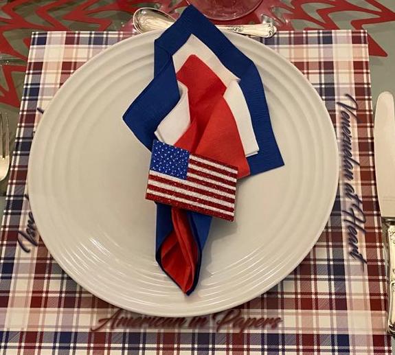 You can customize your 4 of July placemats