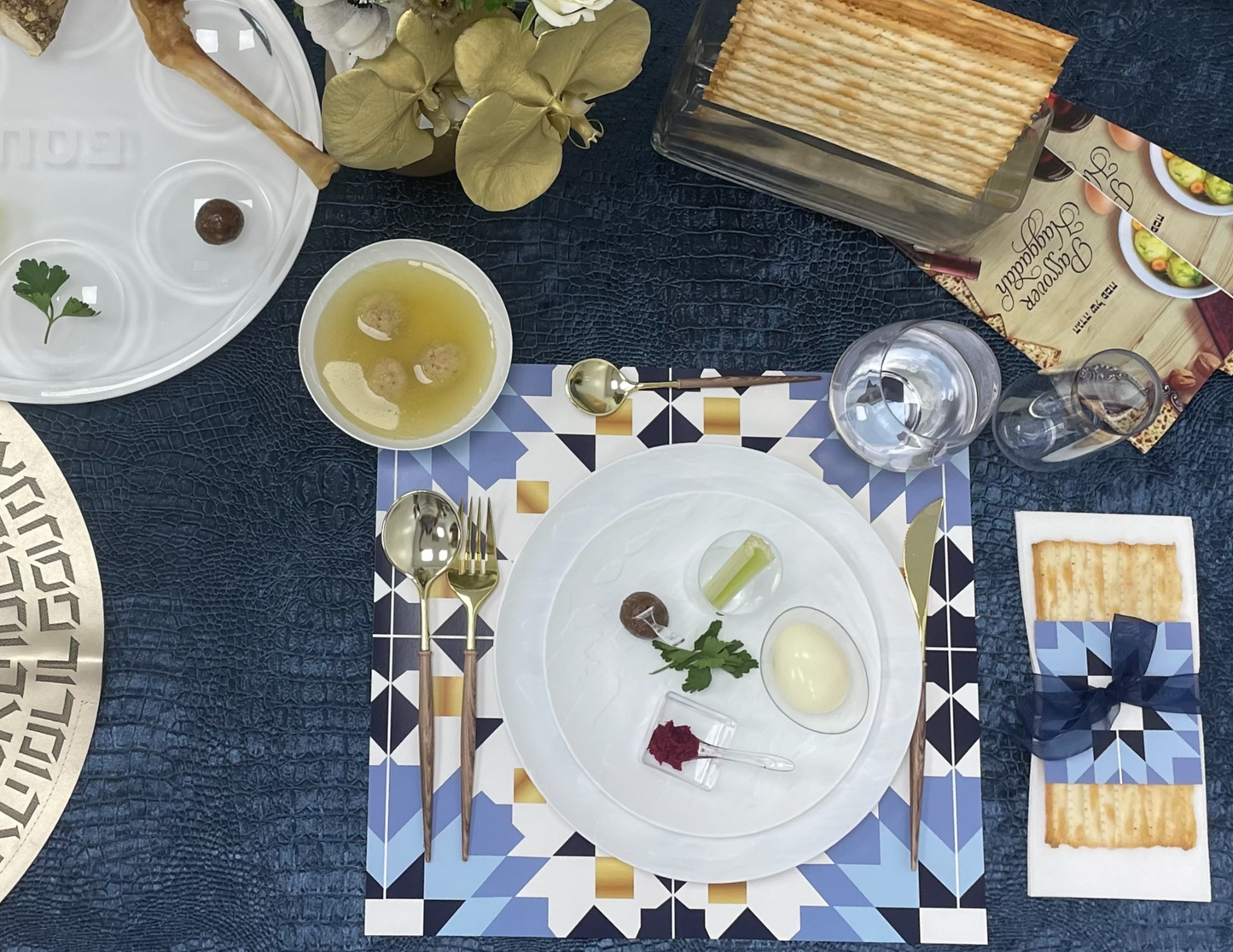 MOROCCAN TILE PAPER PLACEMAT